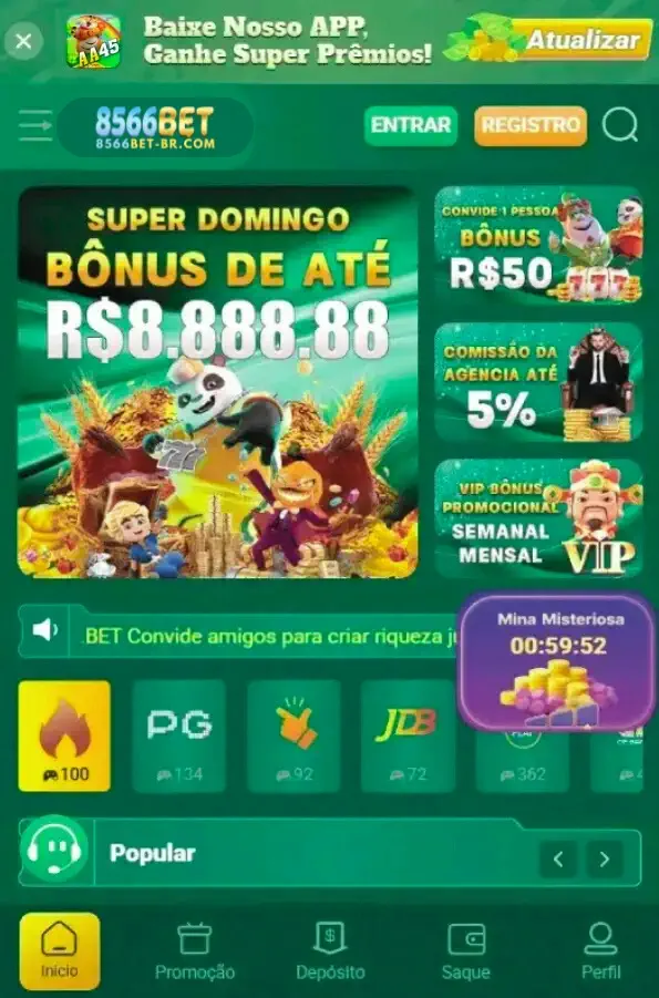 App do 8566BET Cassino para Android e iOS